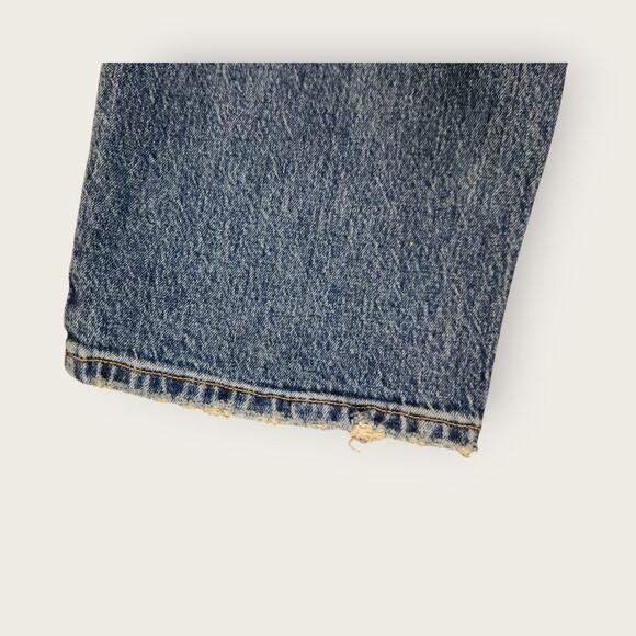 Isabel Maternity Jeans Women's Sz 8 Cropped Stretch Straight Crossover Panel - Picture 4 of 6